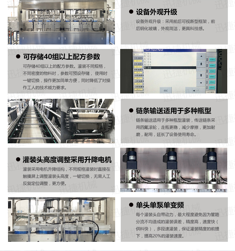 六頭柱塞式潤(rùn)滑油灌裝機(jī)